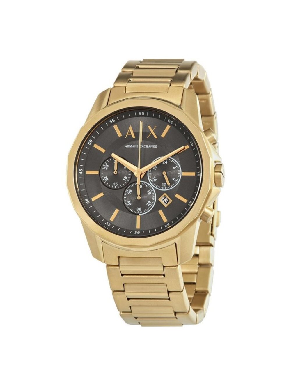 NWT Armani Exchange Chronograph Quartz Grey Dial Men's Watch
